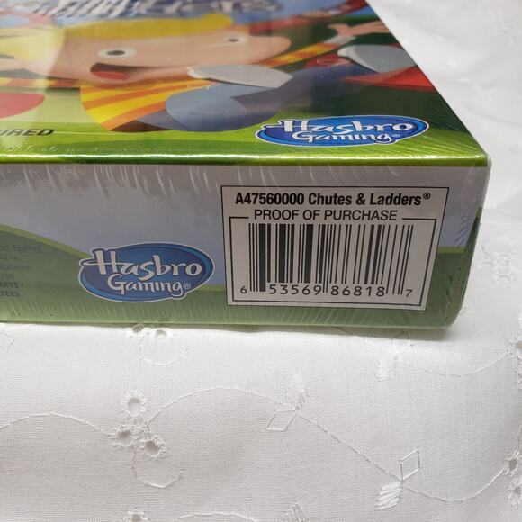 Chutes and Ladders Board Game Hasbro Sealed NOS Ages 3+ Educational Party Gift - Picture 10 of 10